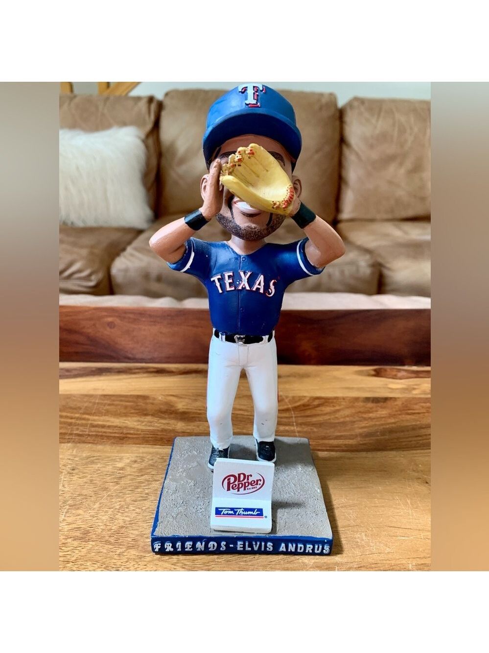 Elvis Andrus Texas Rangers Collectible Bobblehead